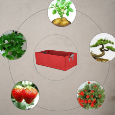 Sac de Plantation - SquareGrowPlanter™ - Rouge