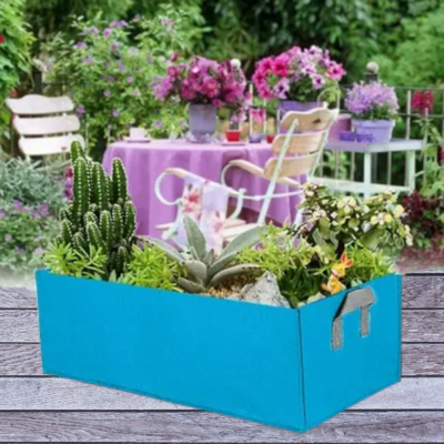 Sac de Plantation - SquareGrowPlanter™ - Bleu